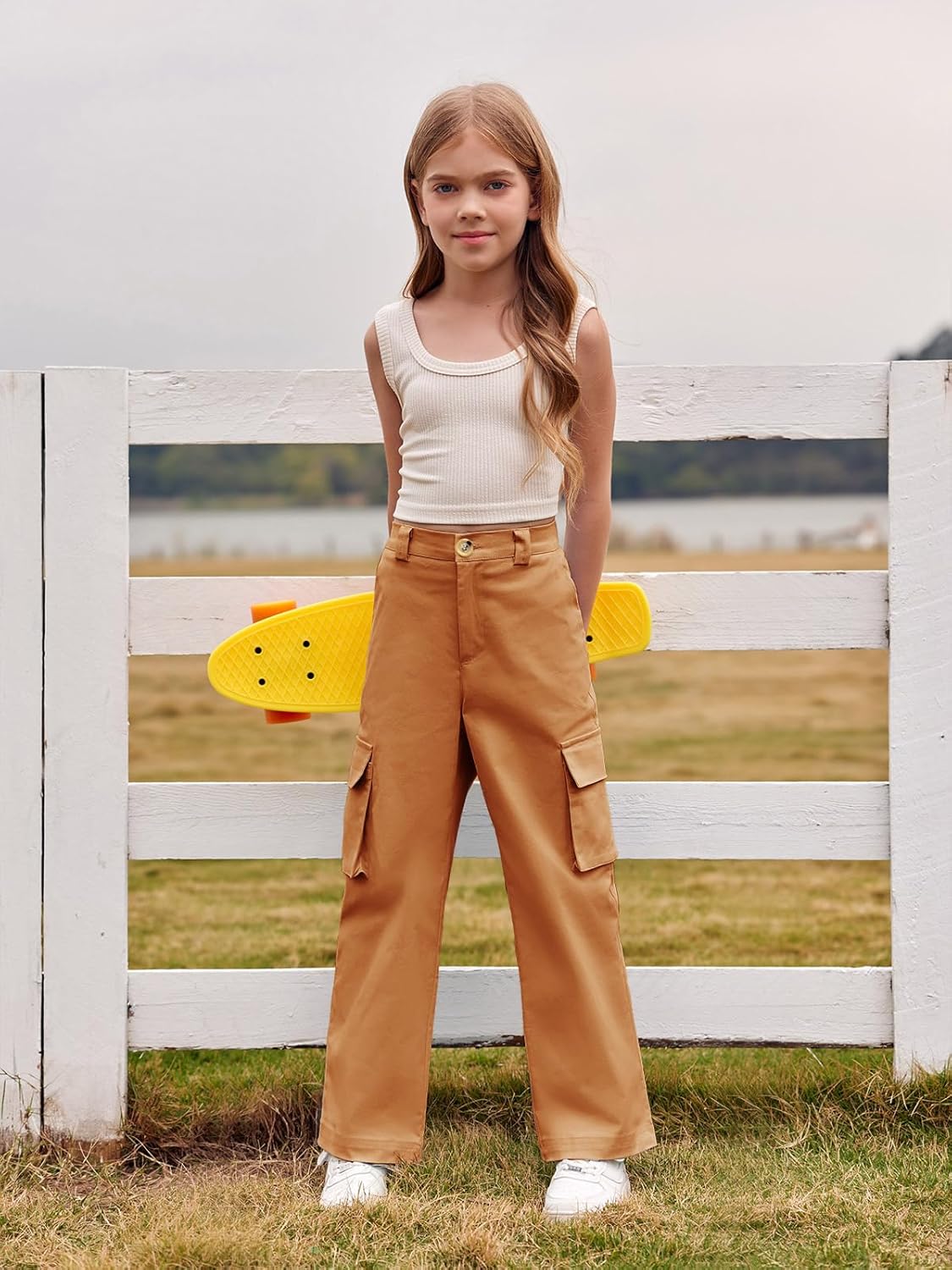 SySea Girls Y2K Cargo Pants Loose Fit Sweatpants