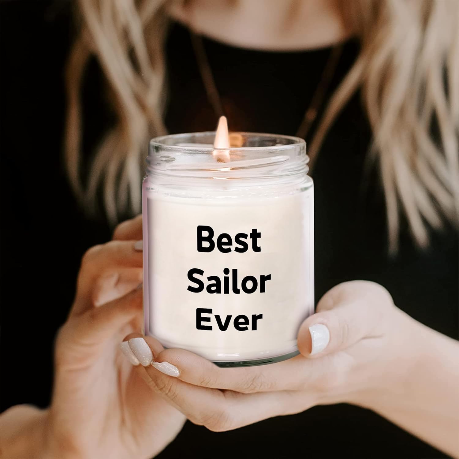 Best Sailor Ever 9oz Vanilla Soy Candle for Dad