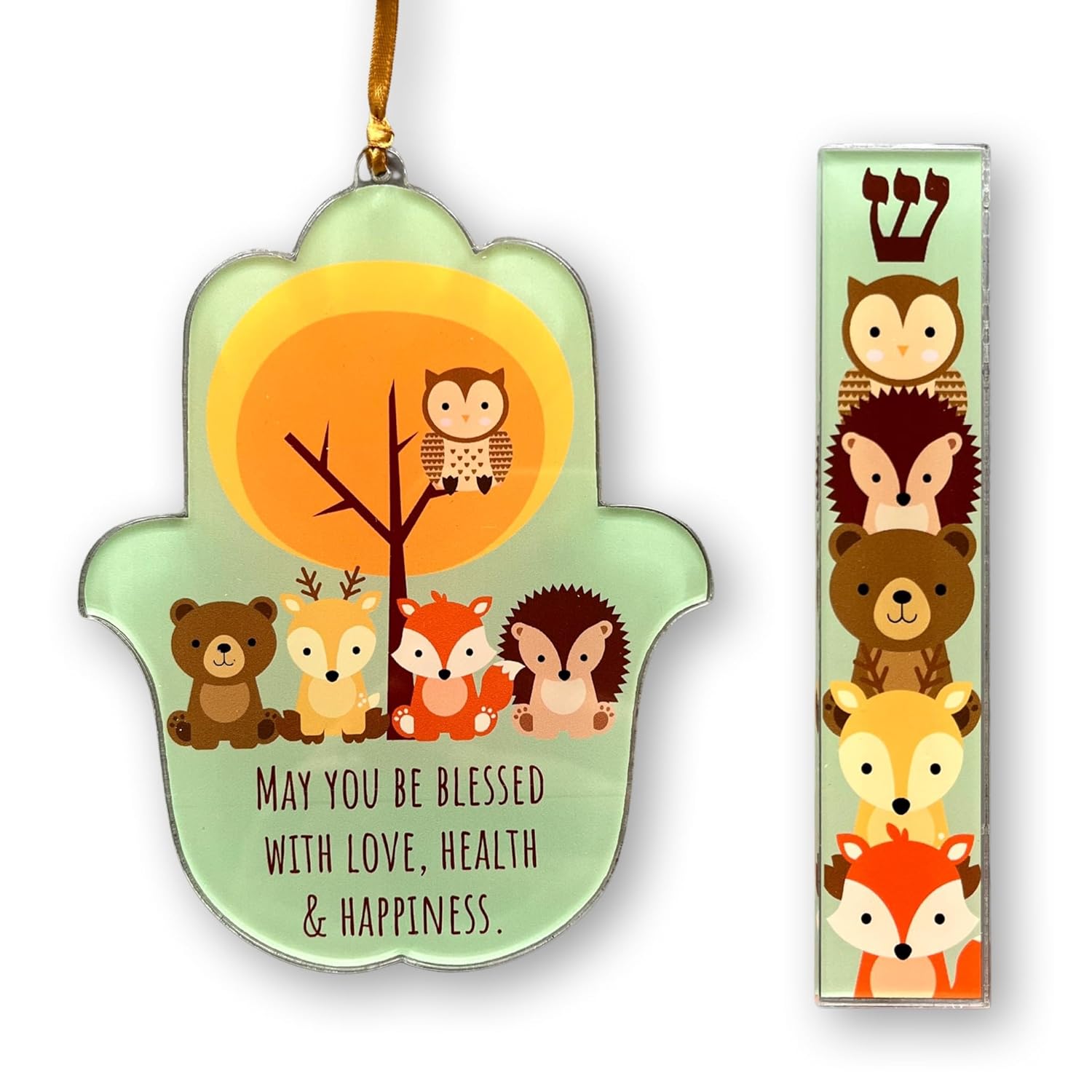 Lea Joelle Hamsa and Mezuzah Gift Set 1