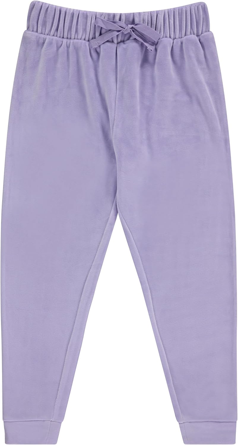 BTween Girls 3-Pack Velour Jogger Pant Set