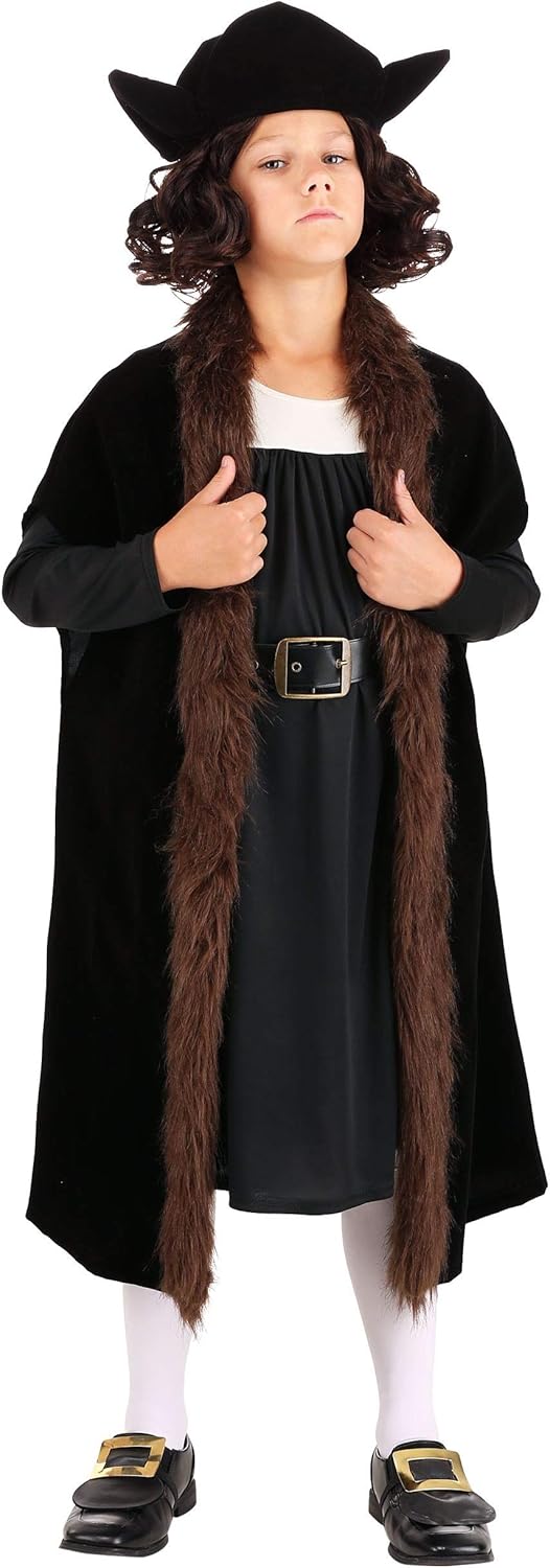 Christopher Columbus Costume for Kids Boy 1
