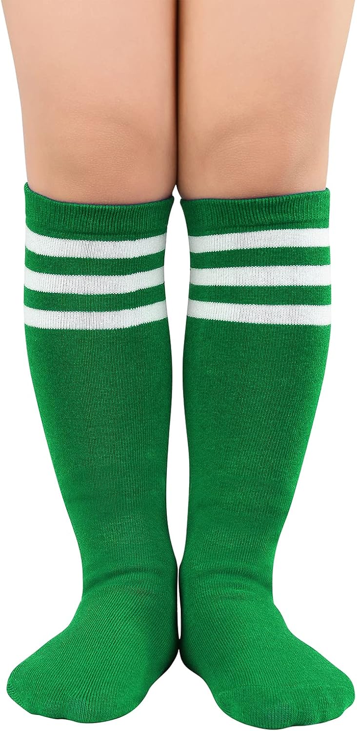 Century Star Striped Soccer Socks for Kids