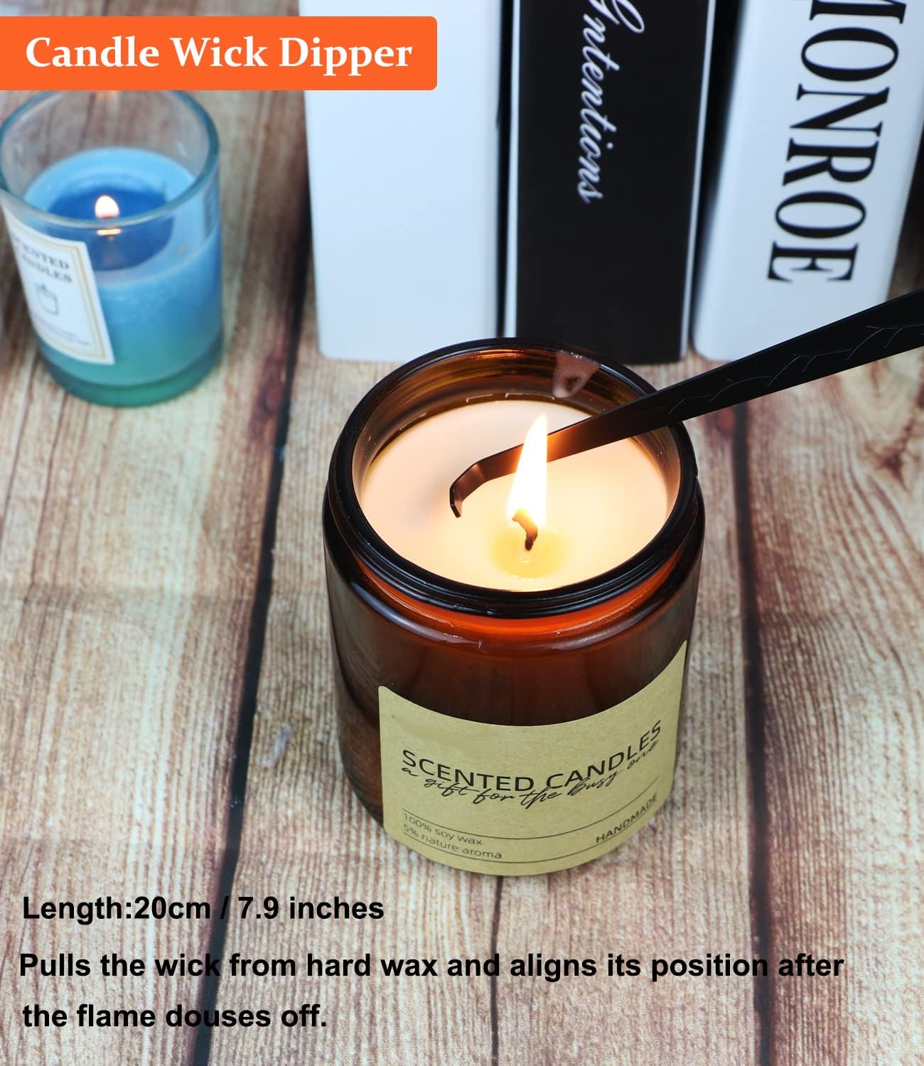 3 in 1 Candle Accessory Kit with Gift Bag - Black