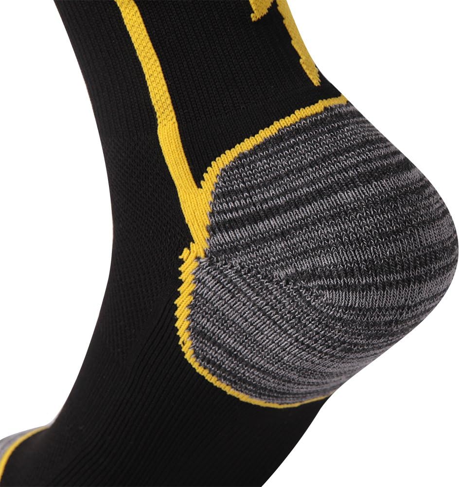KitNSox Cushioned Mid Calf Team Sports Number Socks