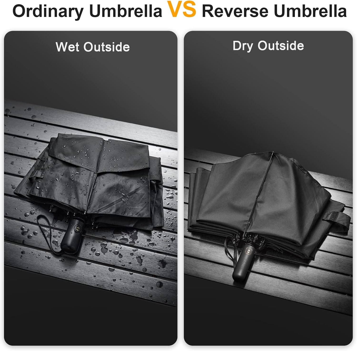 G4Free 54 Inch Windproof Travel Umbrella with Auto Open Close 1