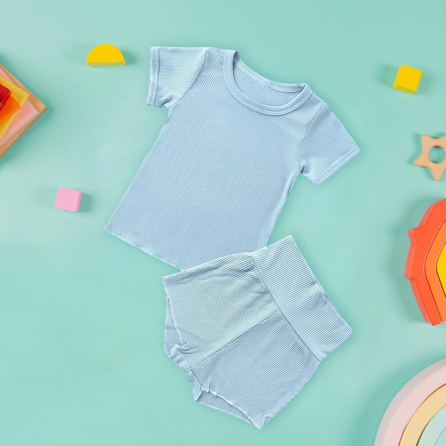 Soft Breathable Toddler Hoodie and Sweatshirt Set