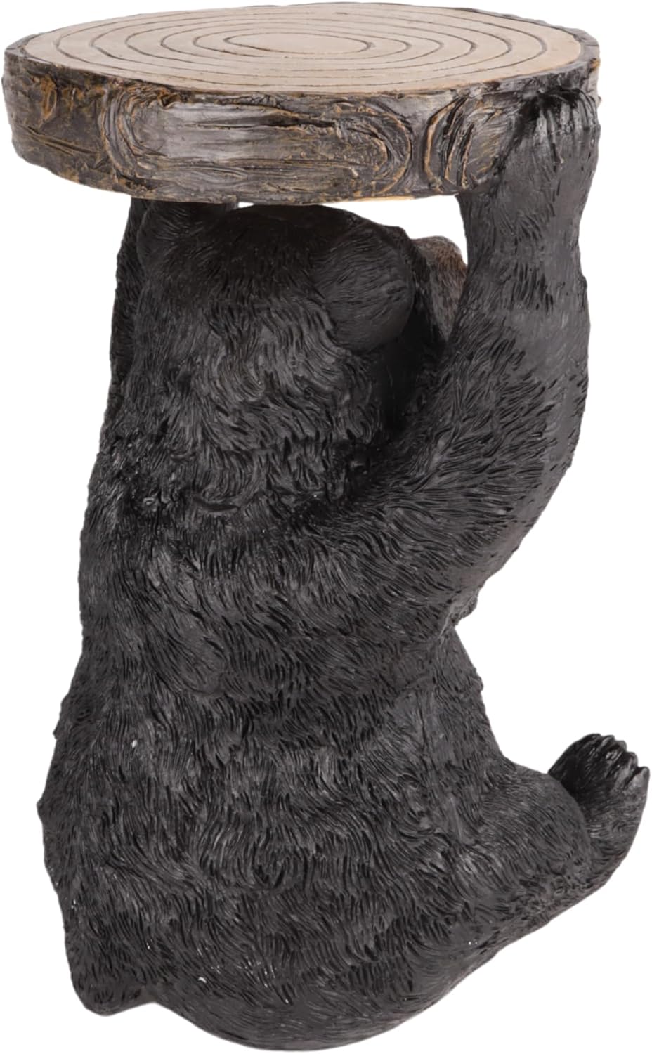 Needzo Black Bear Candlestick Holder Rustic Cabin Decor 1