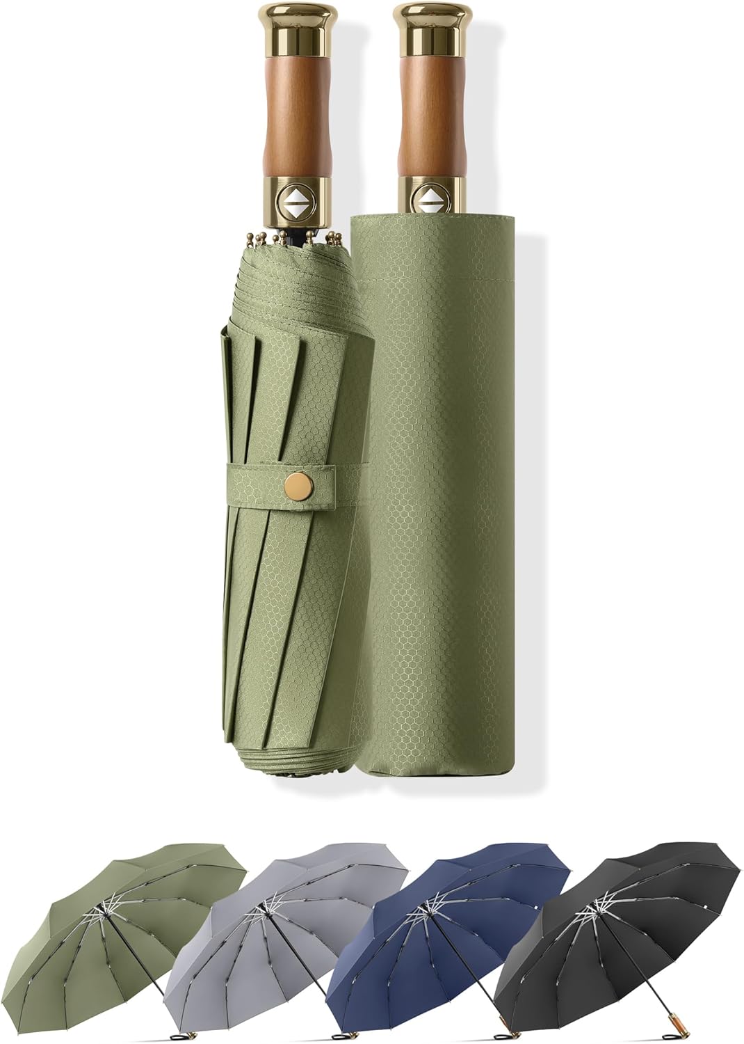 Rain Cats Large 46 Inch Folding Umbrella 1