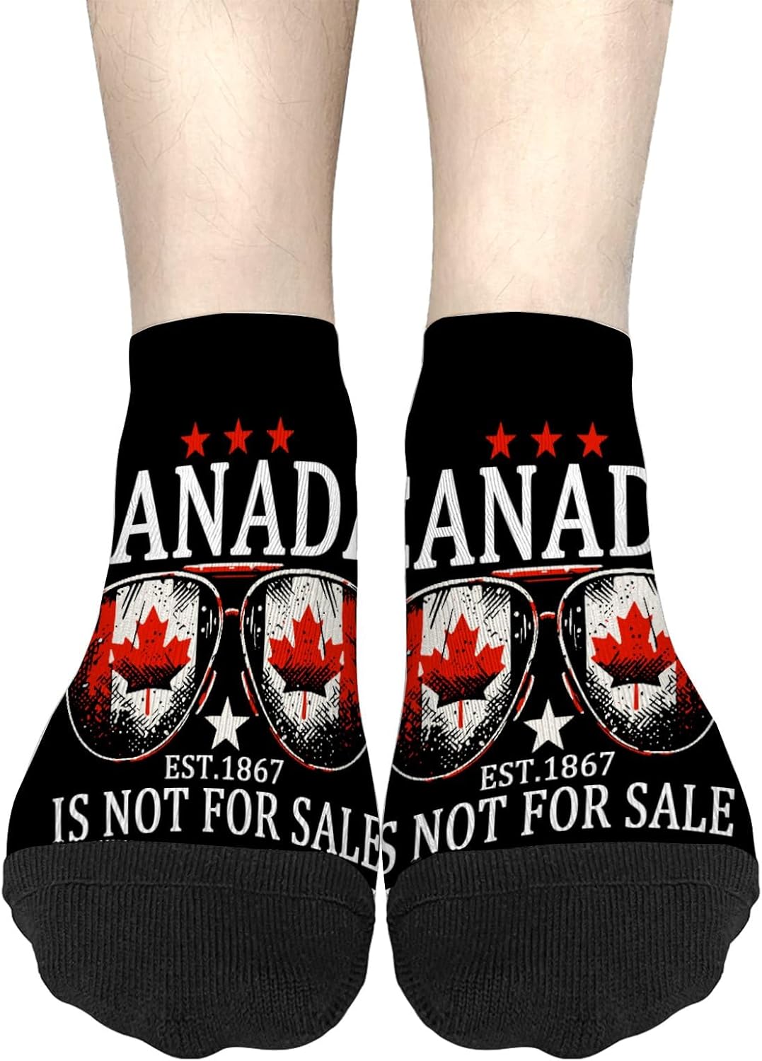 Canada Is Not For Sale Men Ankle Socks 1867