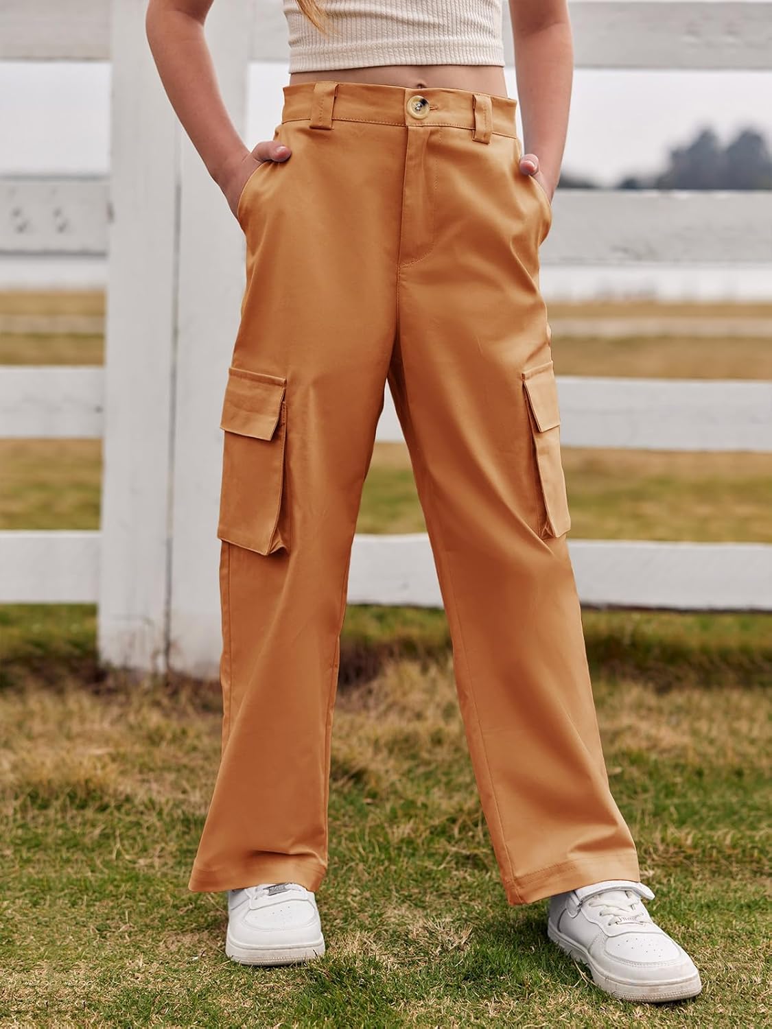 SySea Girls Y2K Cargo Pants Loose Fit Sweatpants