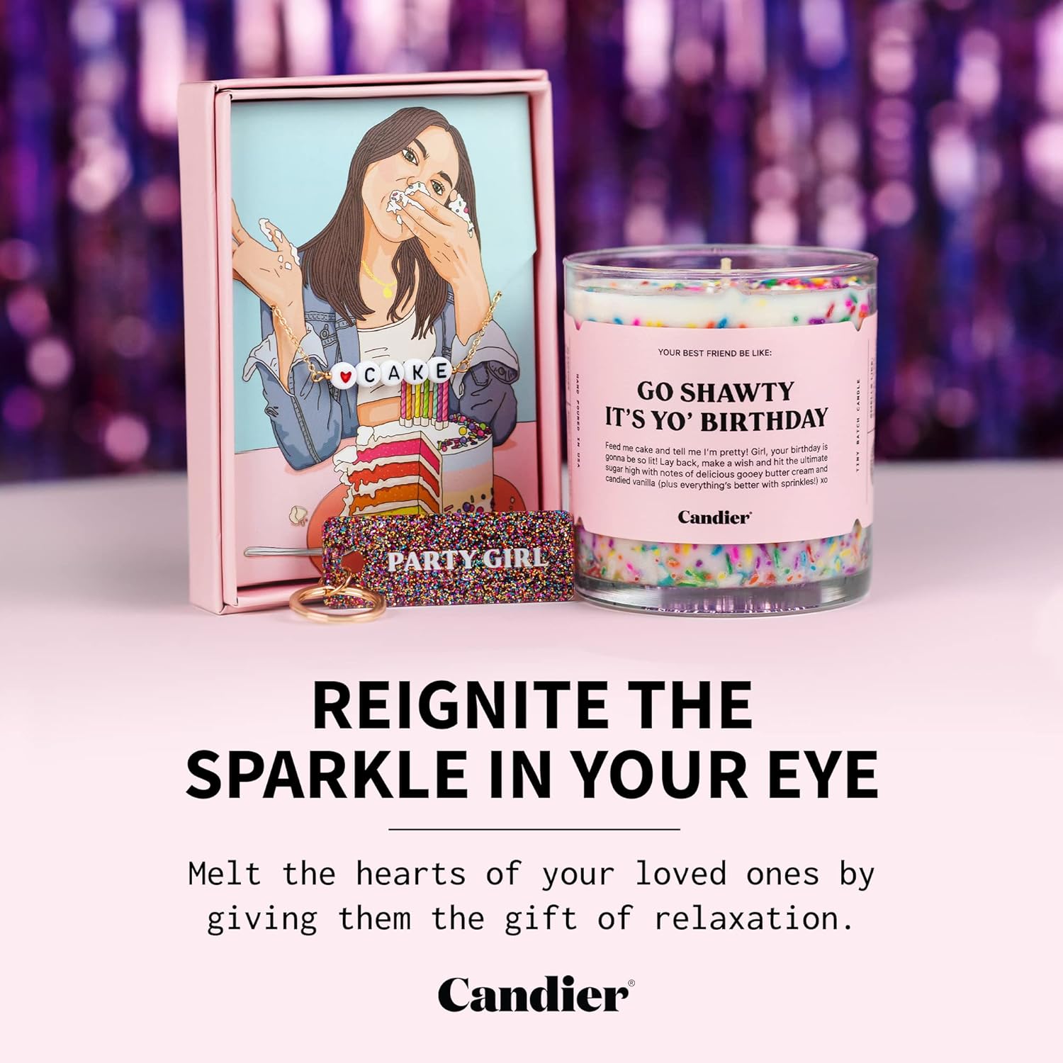 Birthday Cake Scented Candle - Candier by Ryan Porter 1