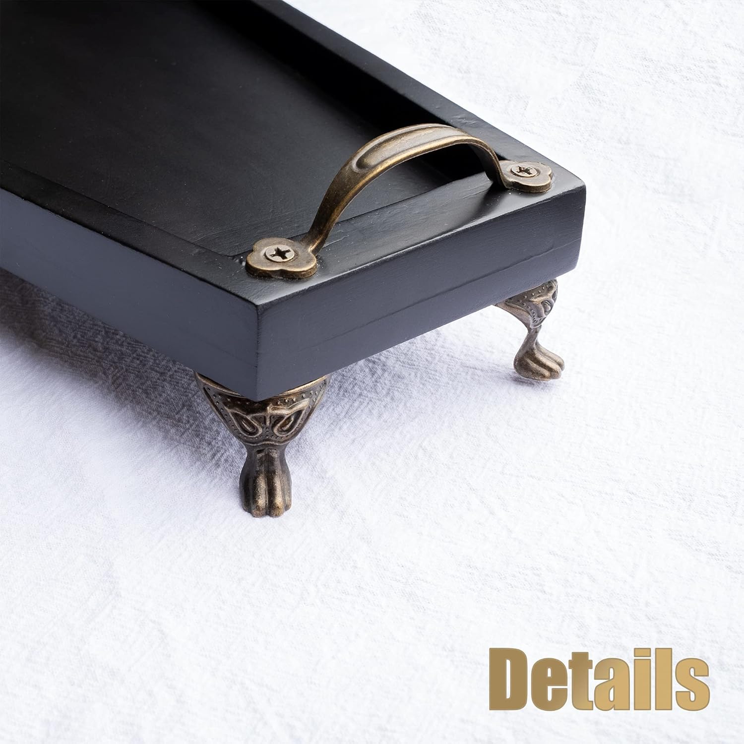 Gothic Coffin Tray - Rustic Decor for Home