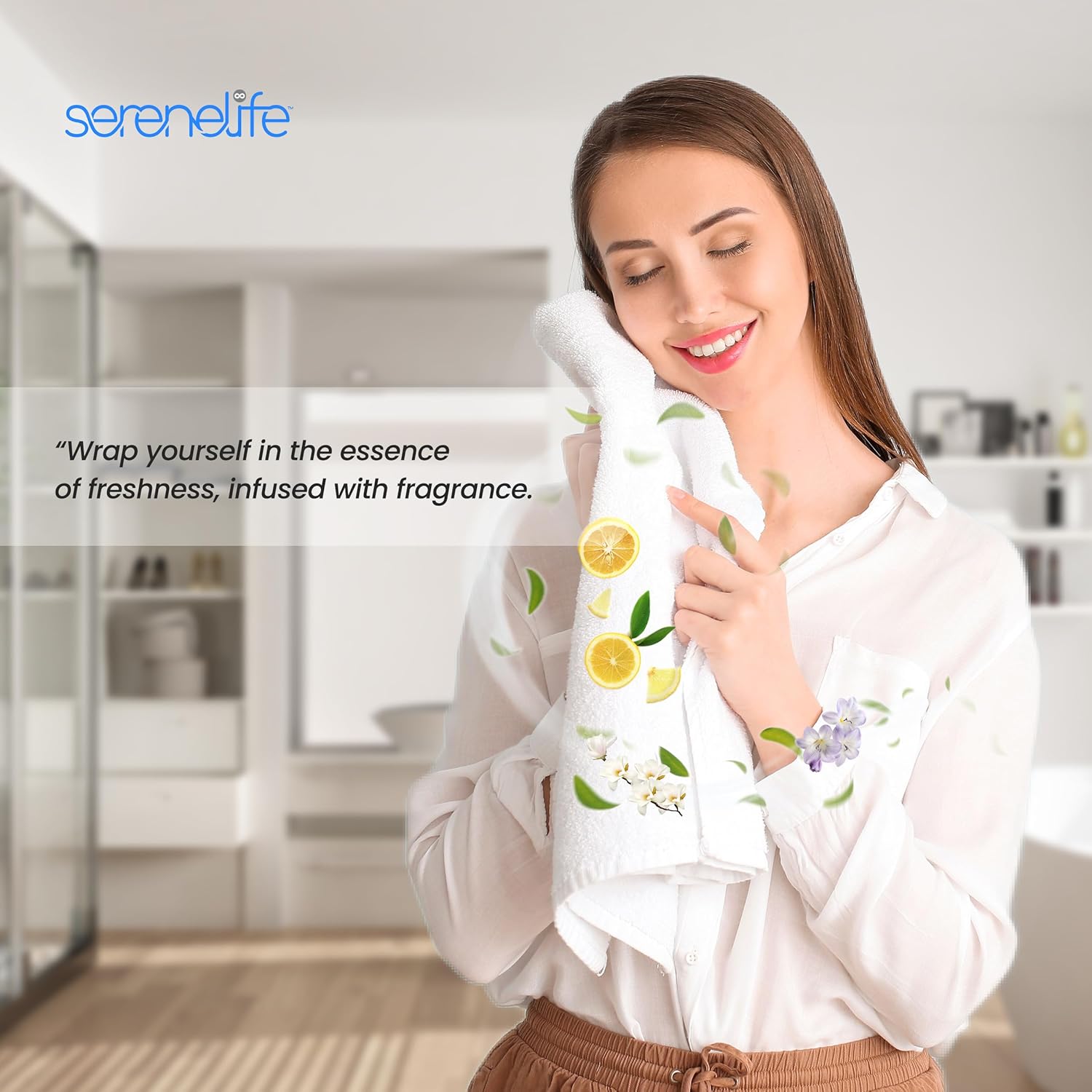 SereneLife Fragrance Discs - 15 Scent Options for Towel Warmer Bucket