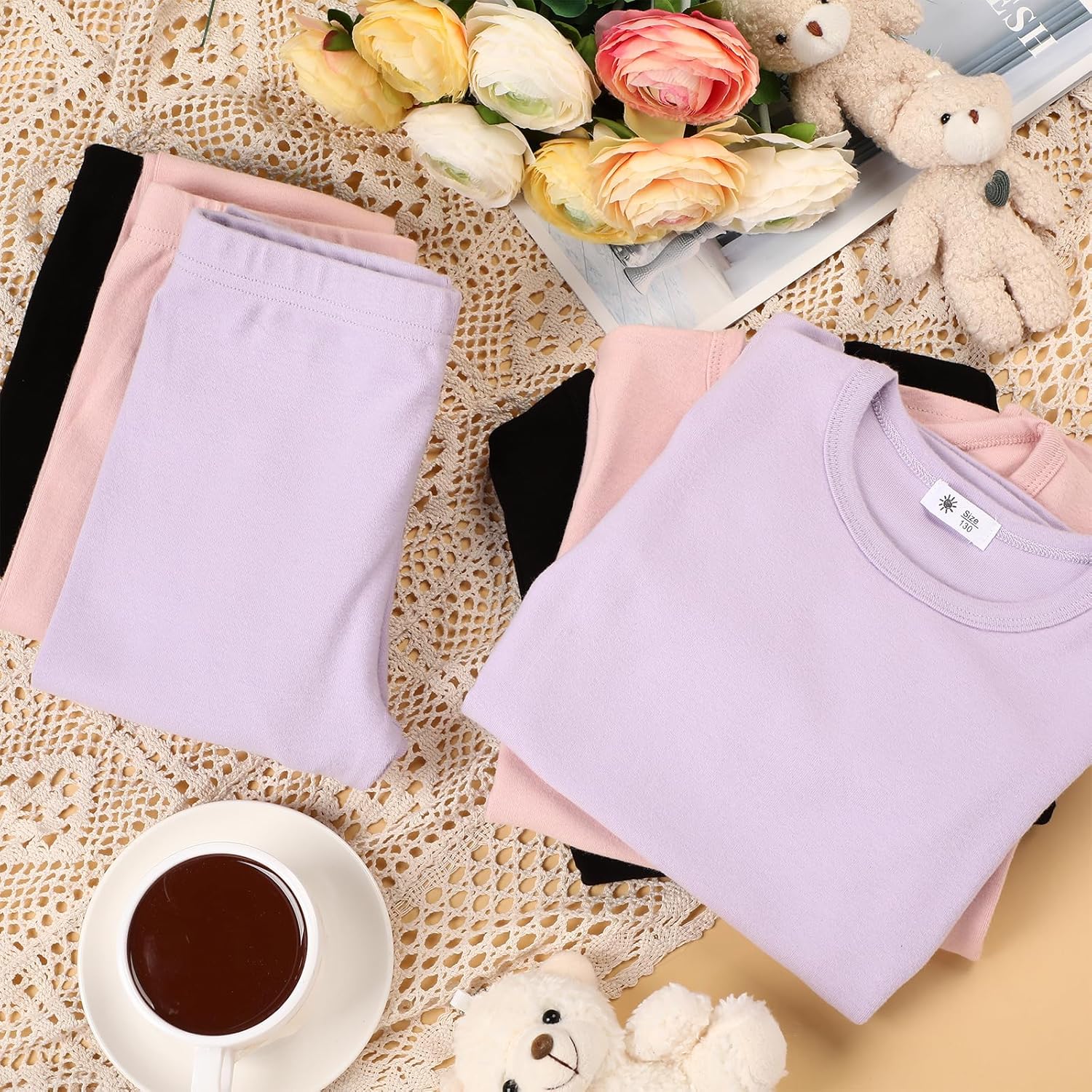 Silkfly 3 Set Kids Thermal Underwear Winter Set