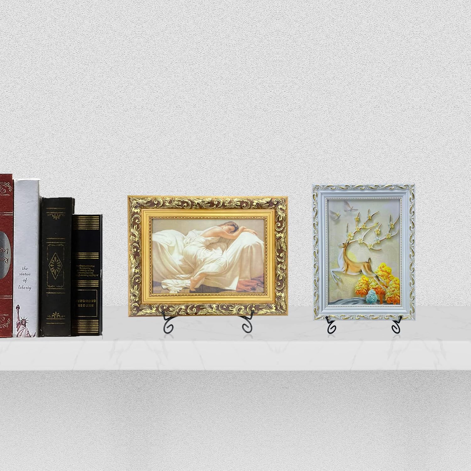 SVENJBB 6 Inch Metal Plate Stand for Display 1