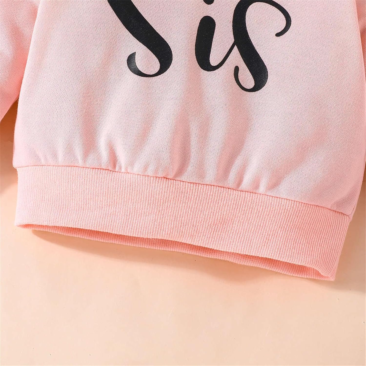 Cute Toddler Girl Hoodie Pants Set