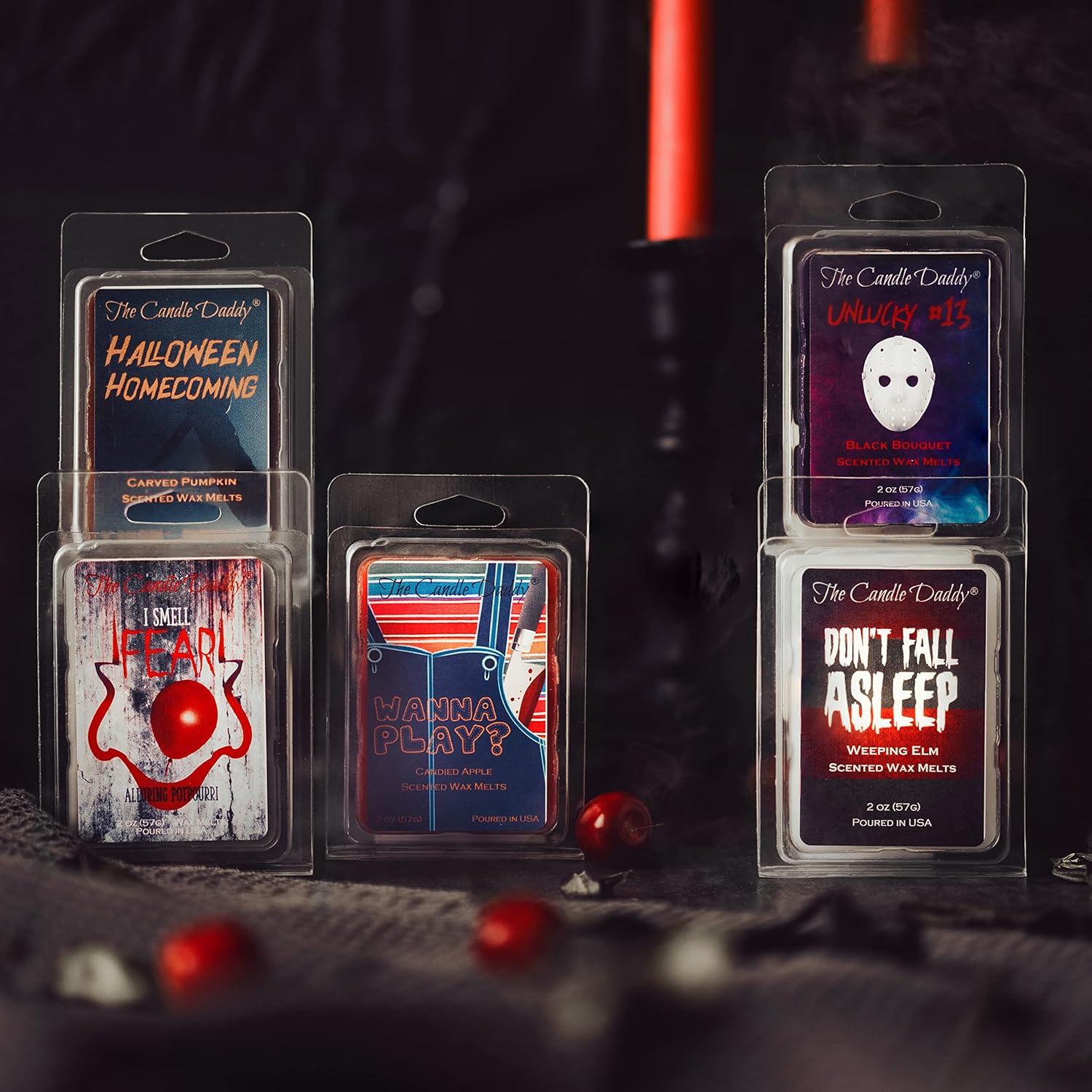 The Candle Daddy Halloween Horror Movie Wax Melts 5 Pack 1