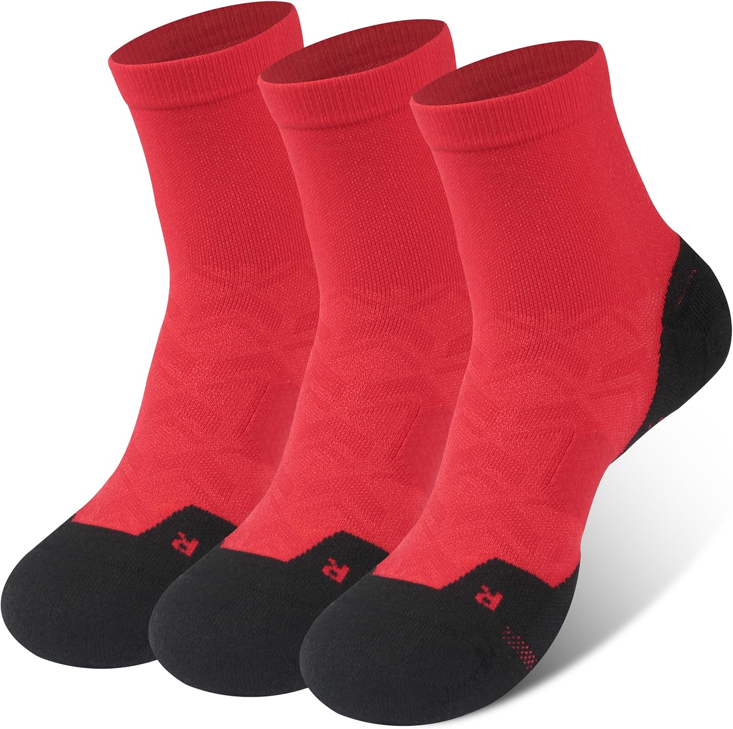 NIcool Cycling Socks for Men Women Bright Crew Socks