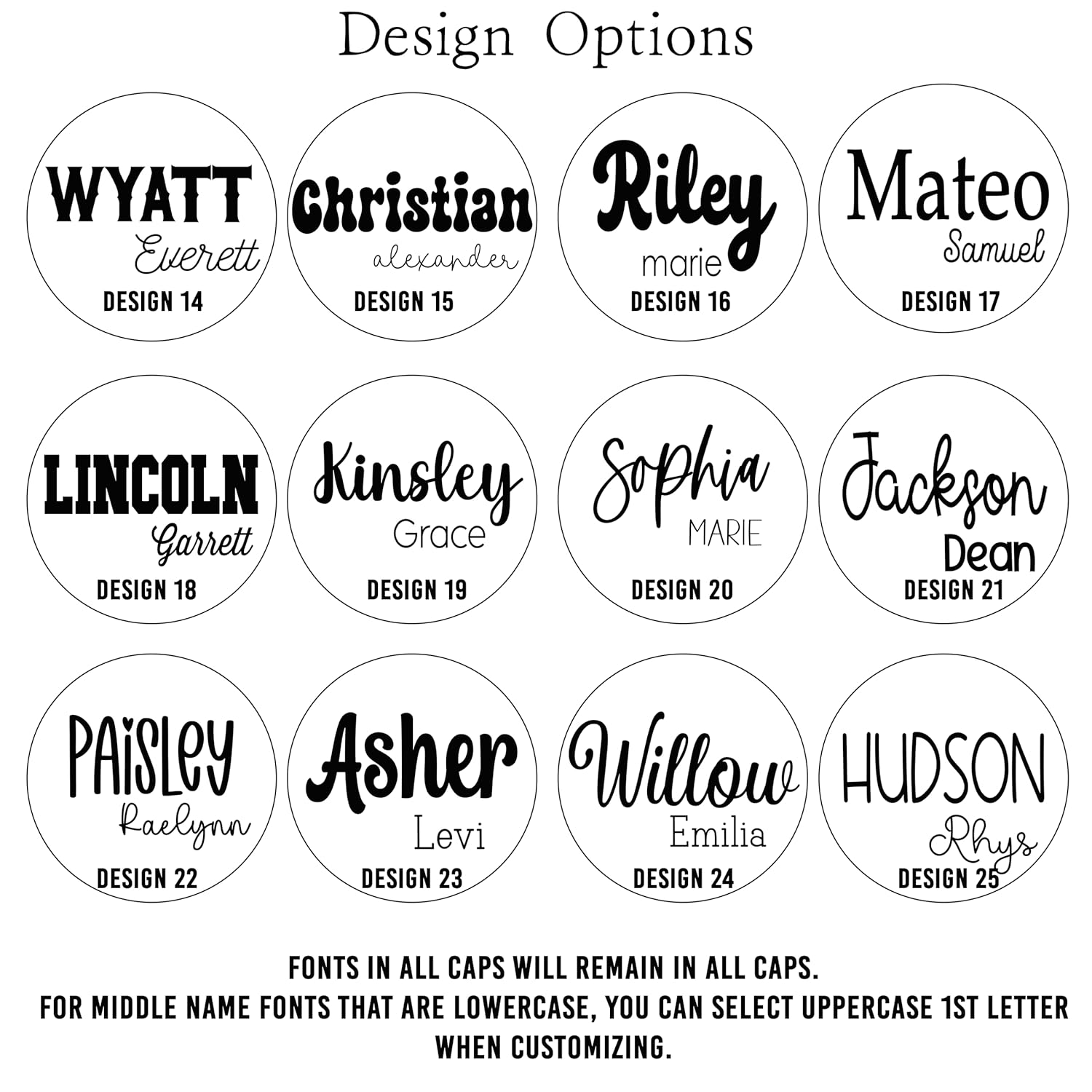Personalized 3D Baby Name Announcement with Stats and Photo