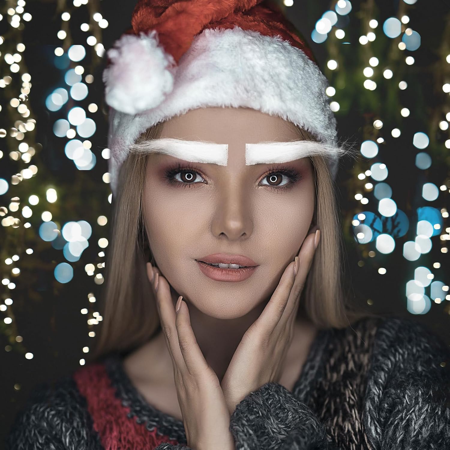 VALICLUD Realistic Fake Eyebrows for Costumes