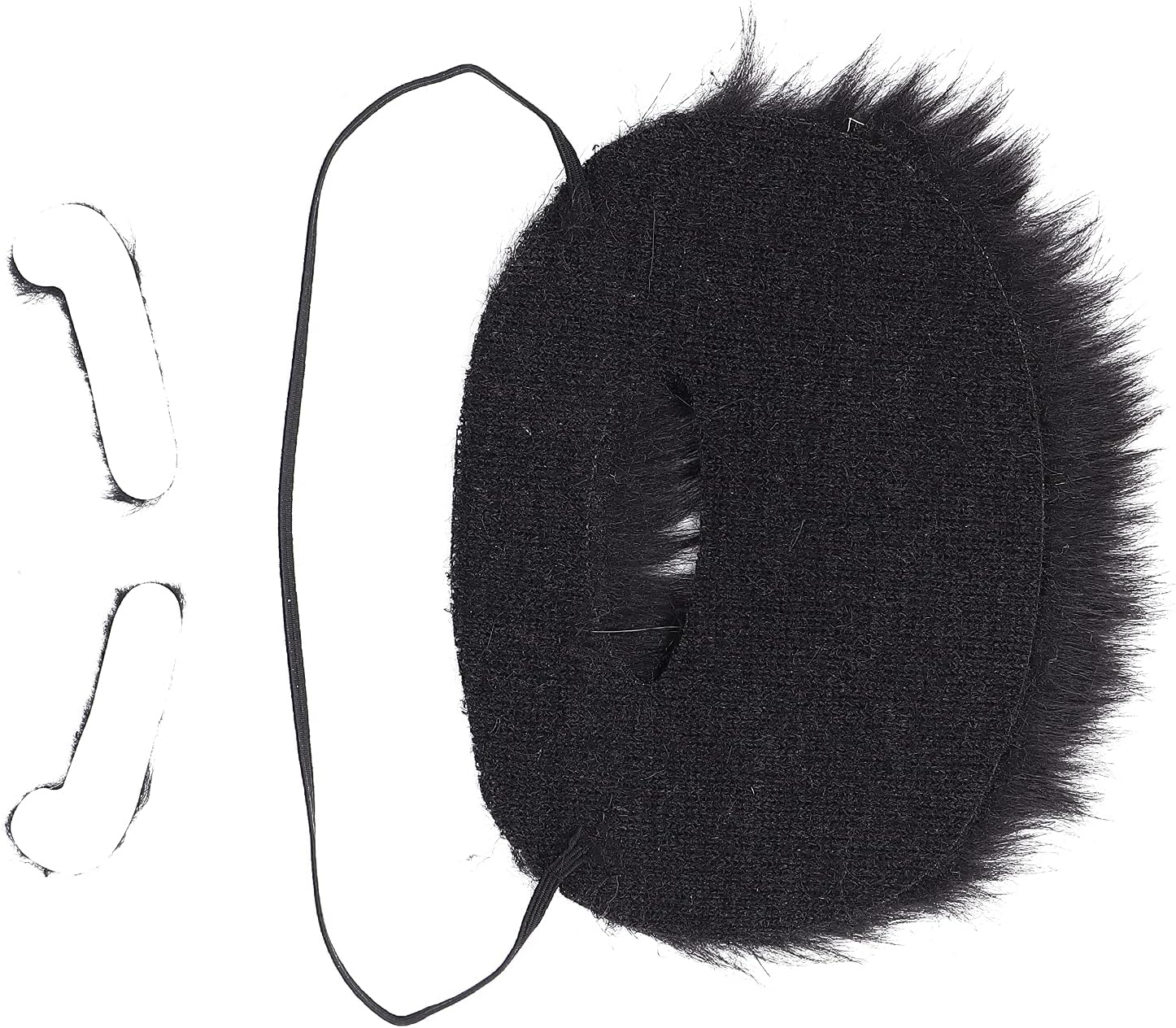 Balit Plush Beard Eyebrows Costume Accessory Blue Card