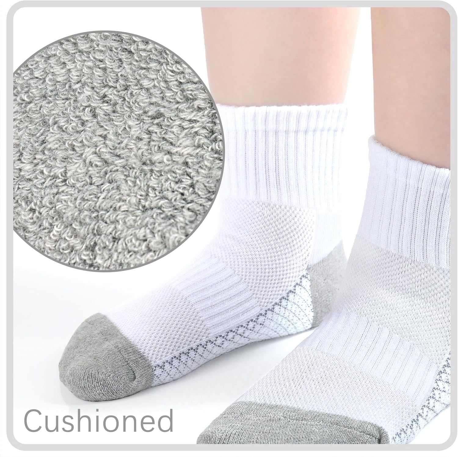 Coziwill Kids Ankle Socks 12 Pairs for All Seasons