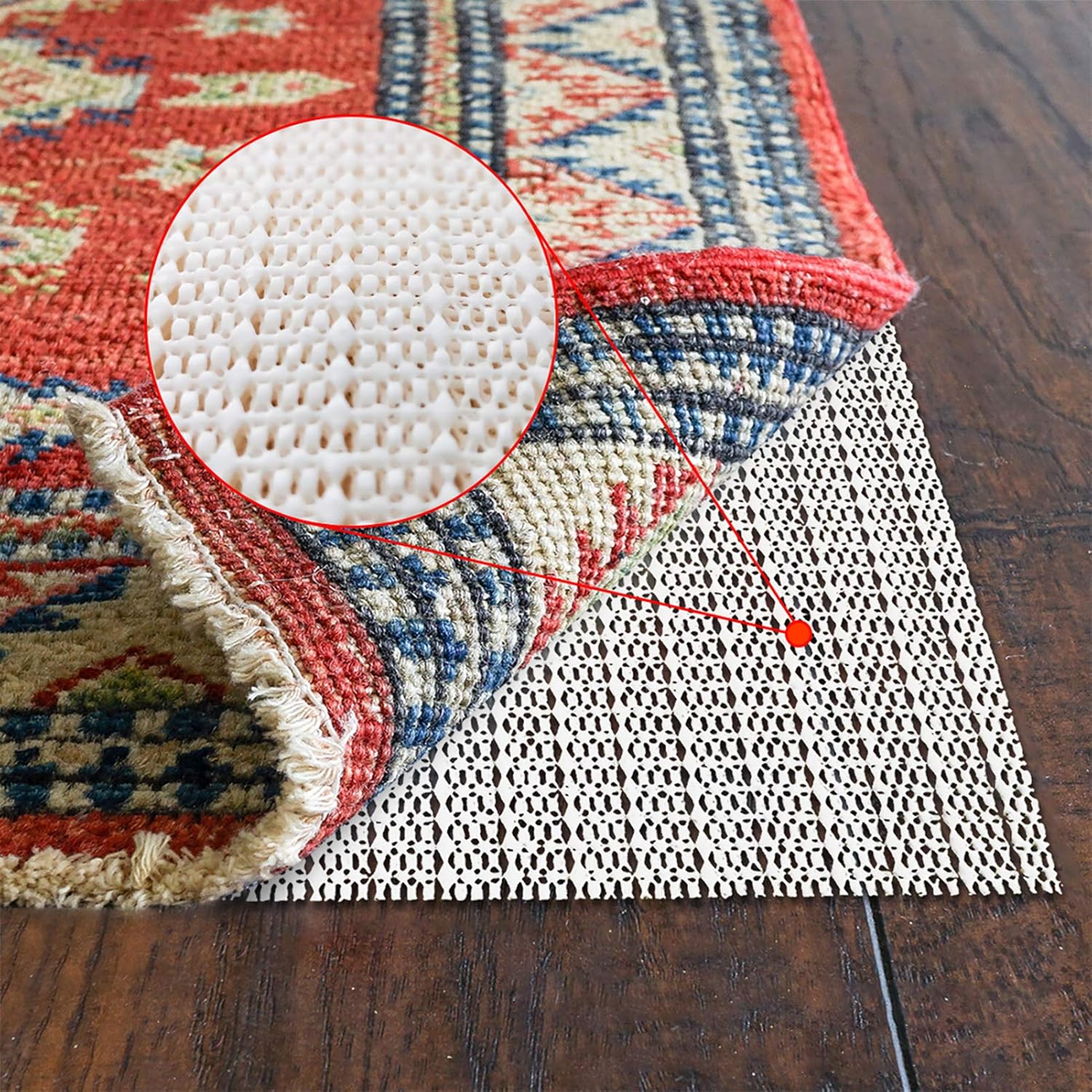SHAREWIN 8x10 Non-Slip Rug Pad for Hard Floors