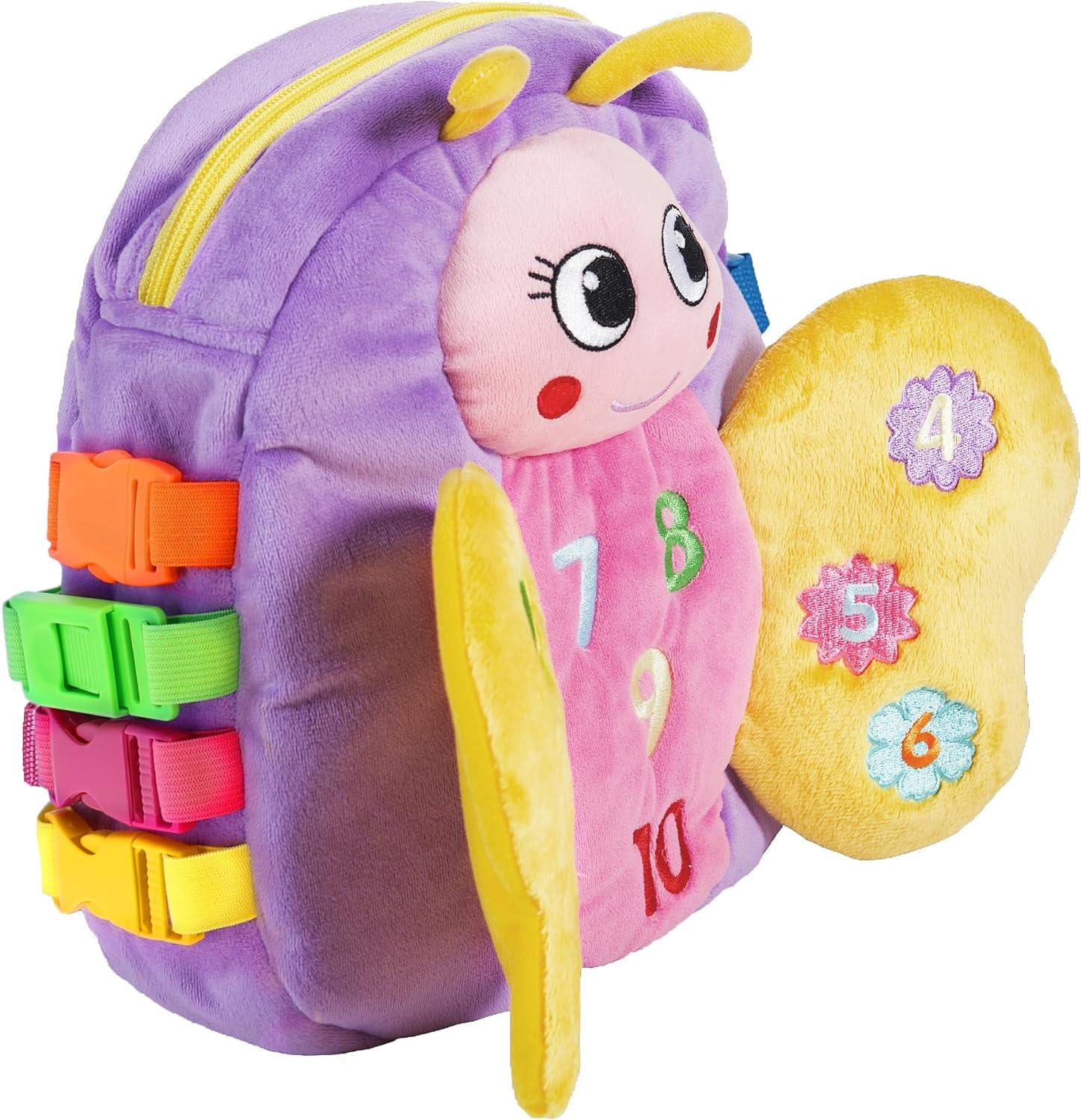 Buckle Toys Blossom Butterfly Toddler Backpack