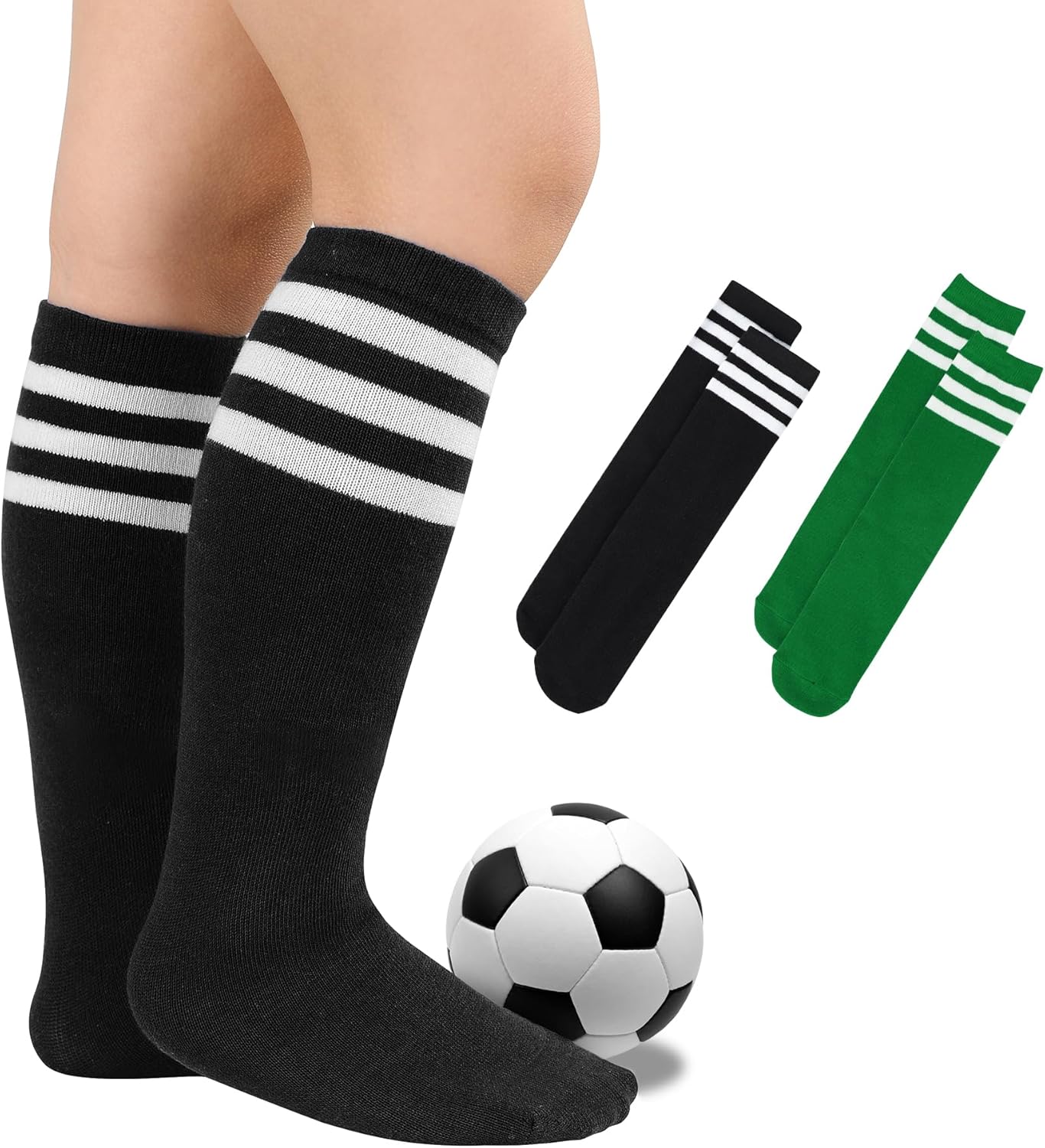 Zando Kids Soccer Baseball Football Softball Socks