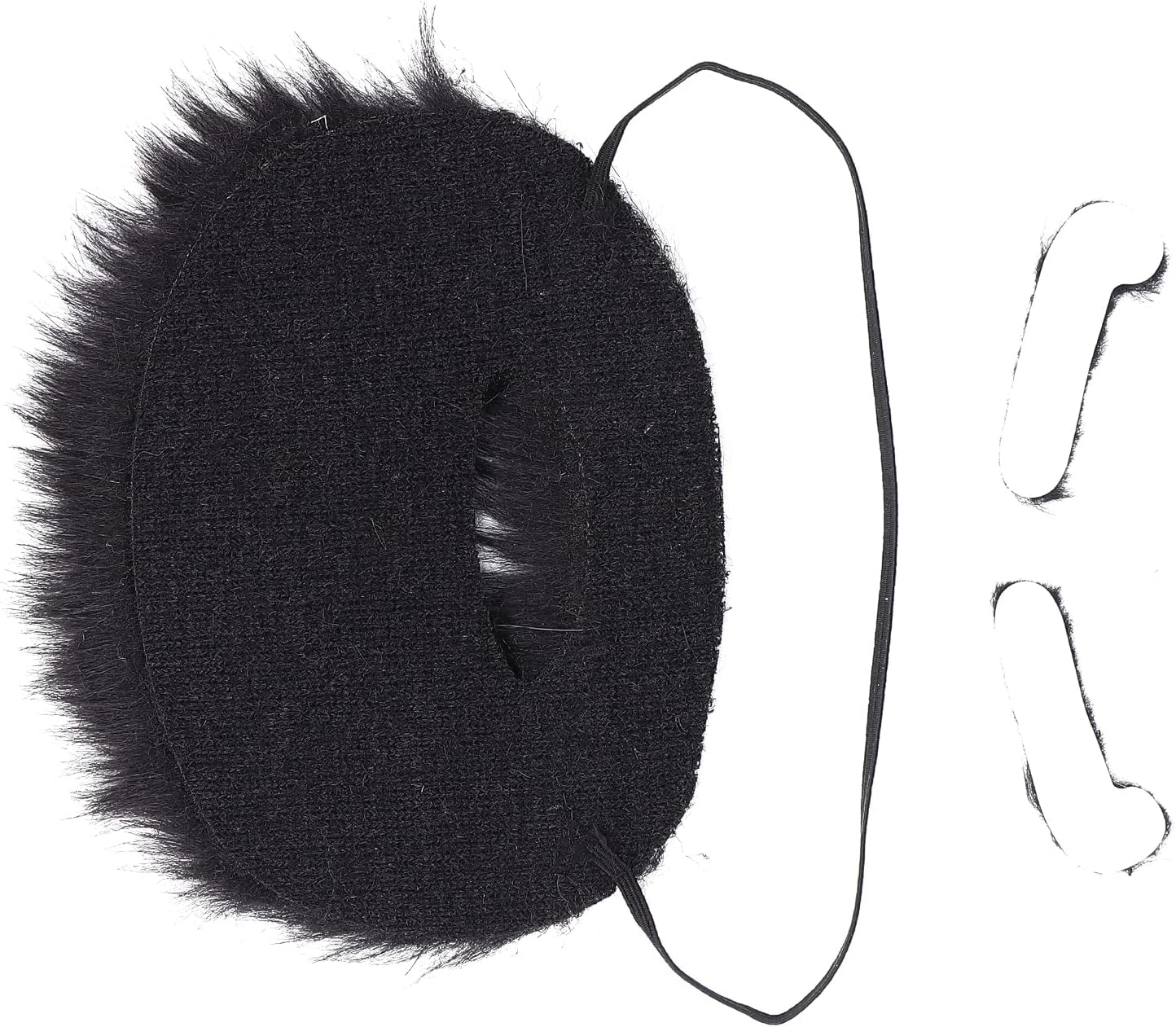 Balit Plush Beard Eyebrows Costume Accessory Blue Card