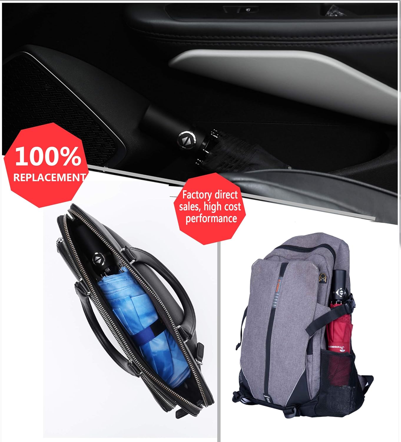 SY COMPACT Automatic Windproof Folding Umbrella
