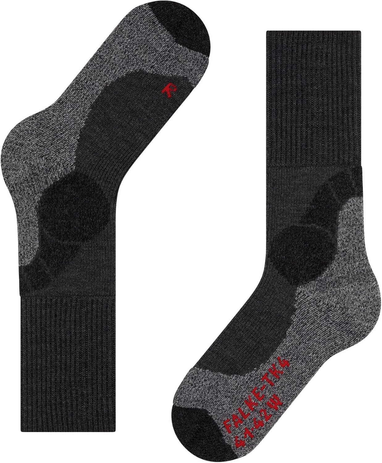 FALKE Mens TK4 Hiking Socks Thick Padding Quick Dry 1 Pair