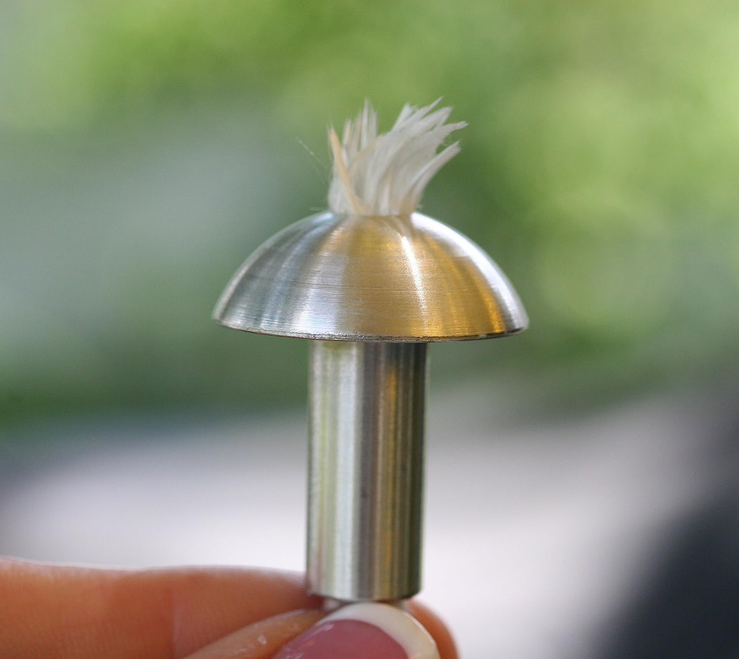 Aluminum Wine Bottle Wick Holder 1 Wide 8 Wicks 1