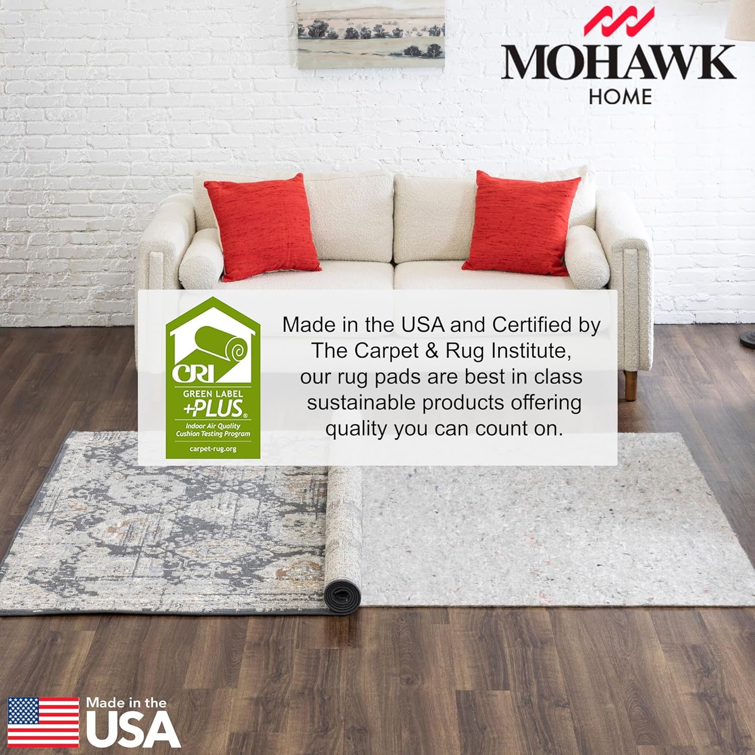 Mohawk Home 5 x 7 Felt Rug Pad 14 Inch