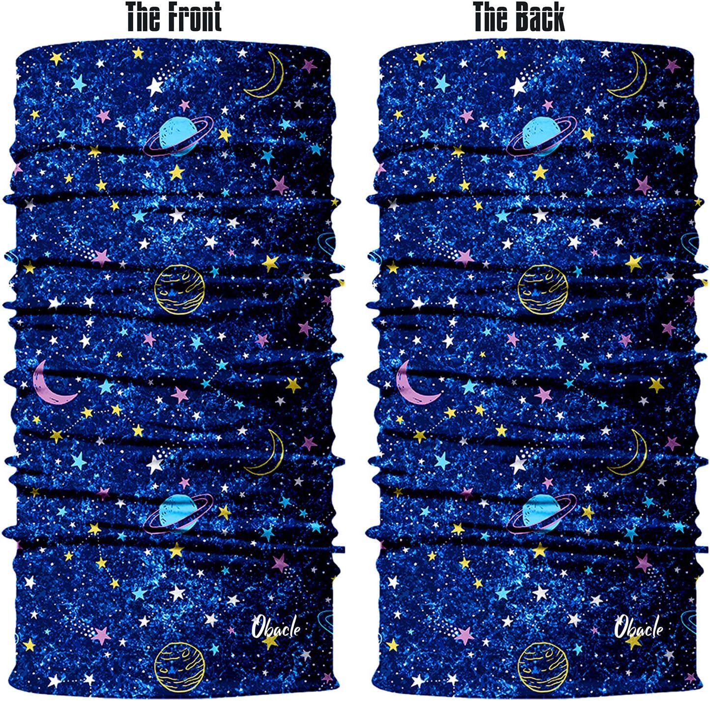 Obacle Seamless Bandana Rave Mask for Wind Dust Sun Protection
