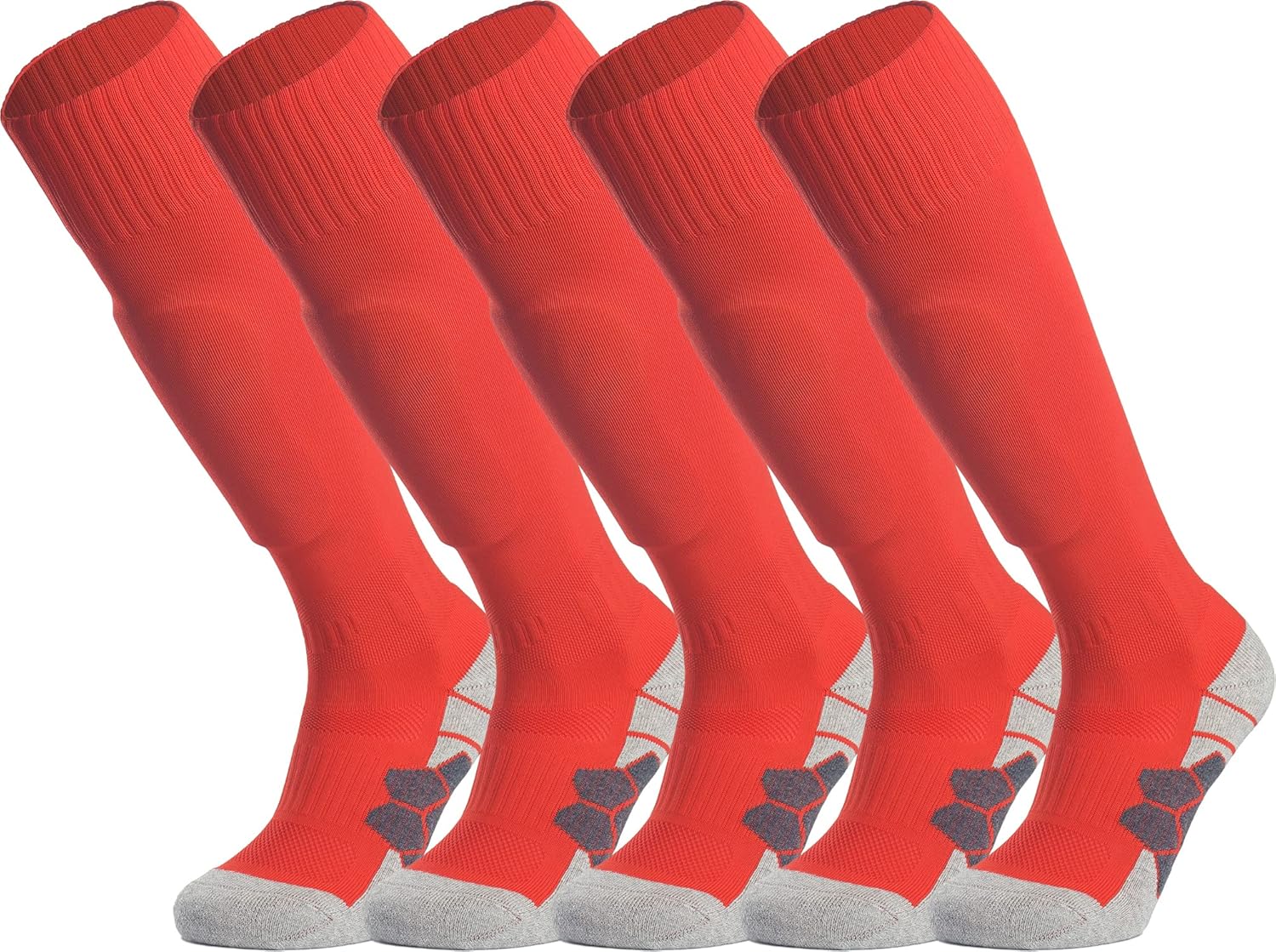 APTESOL Knee High Sport Socks 1-5 Pairs for All Ages